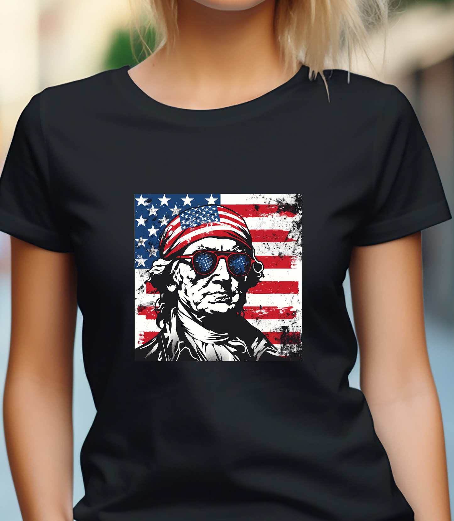 Abraham Lincoln-America - 4th of July - DTF Transfer